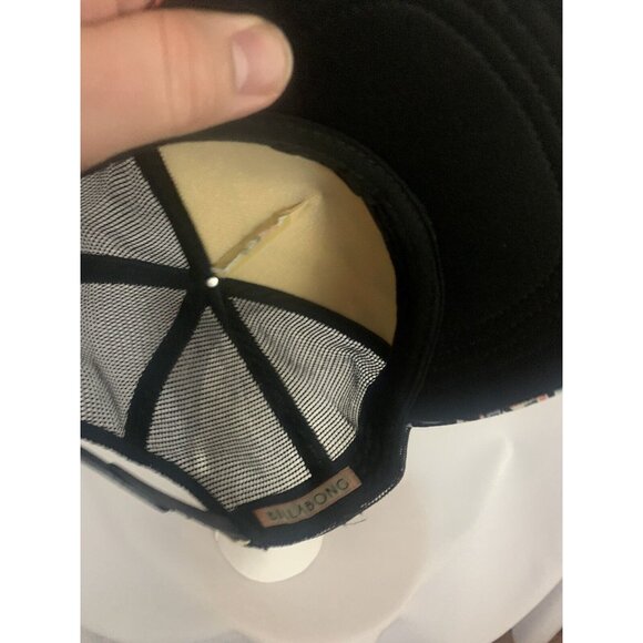 Billabong Aztec Tribal Mesh Snapback Baseball Cap Hat Geometric Vintage - Picture 4 of 4